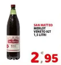 Premium Supermercati San Matteo Merlot Veneto IGT offerta