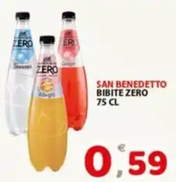 Premium Supermercati San Benedetto Bibite Zero offerta