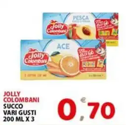 Premium Supermercati Jolly Colombani succo vari gusti offerta