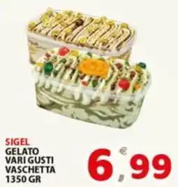 Premium Supermercati Sigel gelato vari gusti offerta