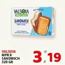 Premium Supermercati Valsòia sandwich offerta