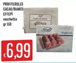 IperSisa Profiteroles cacao/bianco Effepi offerta