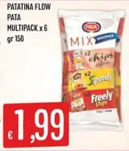 IperSisa Patatina Flow Pata Mix offerta