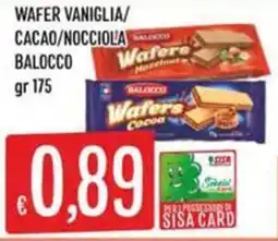 IperSisa Wafers Balocco offerta
