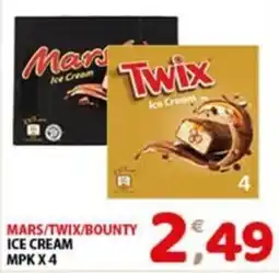 Mio Market Mars/Twix Ice Cream offerta