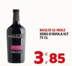 Mio Market Baglio Le Mole Nero d'Avola IGT offerta