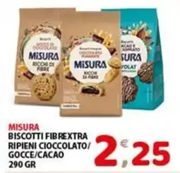 Mio Market Misura biscotti fibrextra offerta