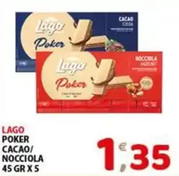 Mio Market Lago Poker Cacao/Nocciola offerta