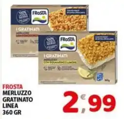 Mio Market Frosta merluzzo gratinato linea offerta