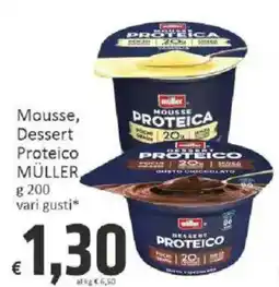 Paghi Poco Mousse, Dessert Proteico MÜLLER offerta