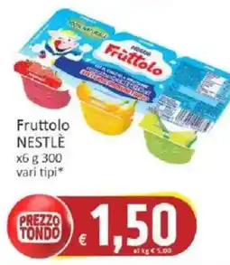 Paghi Poco Fruttolo NESTLÉ offerta