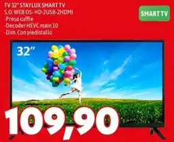 MEGA TV 32" Staylux offerta