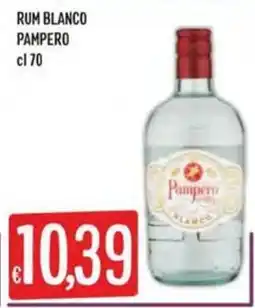 IperSisa Rum bianco Pampero offerta
