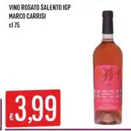 IperSisa Vino rosato salento igp marco carrisi offerta