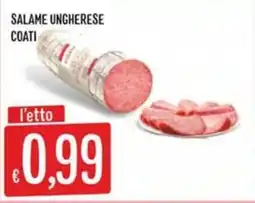 IperSisa Salame ungherese Coati offerta