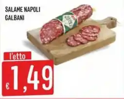 IperSisa Salame Napoli Galbani offerta