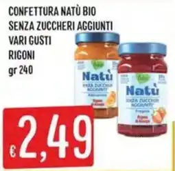 IperSisa Confettura Natù Bio offerta
