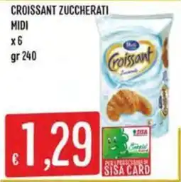IperSisa Croissant zuccherati midi offerta