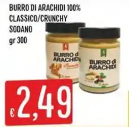 IperSisa Burro di arachidi Sodano offerta