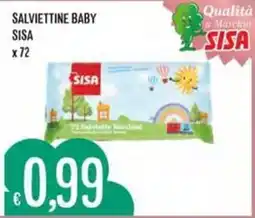 IperSisa Salviettine baby SISA offerta