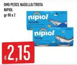 IperSisa Omo pesce nasello/trota NipiOL offerta