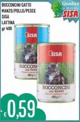 IperSisa Bocconcini gatto SISA offerta