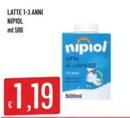 IperSisa Latte di crescita NipiOL offerta