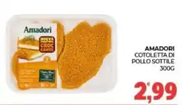 Eté Amadori cotoletta di pollo sottile offerta