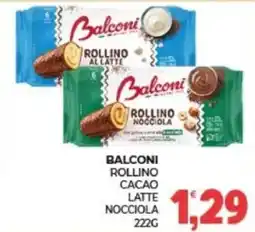 Eté Balconi Rollino Cacao Latte Nocciola offerta