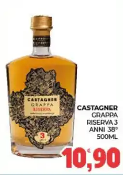 Eté Castagner grappa riserva 3 anni offerta