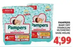 Eté Pampers pannolini mutandino offerta