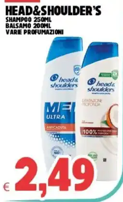 Eté Head & Shoulders shampoo e balsamo offerta