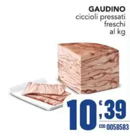 Gruppo di Palo Gaudino ciccioli pressati freschi offerta