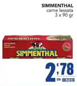 Gruppo di Palo Simmenthal carne lessata offerta
