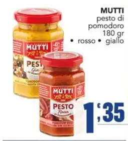 Gruppo di Palo MUTTI pesto di pomodoro offerta