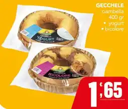 Gruppo di Palo Gecchele ciambella yogurt offerta