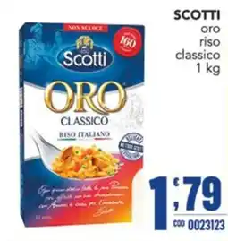 Gruppo di Palo Scotti oro riso classico offerta