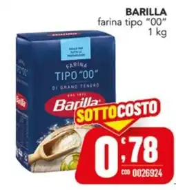 Gruppo di Palo Farina tipo "00" Barilla offerta