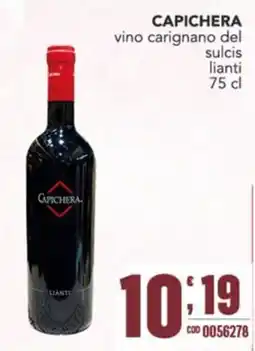 Gruppo di Palo Capichera vino carignano del sulcis lianti offerta