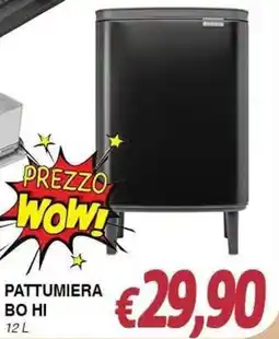 Bernava Pattumiera Bo Hi offerta