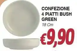 Bernava Piatti bush green offerta