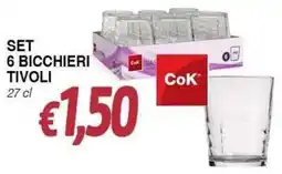 Bernava Bicchieri Tivoli CoK offerta