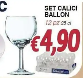 Set calici ballon