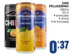Gruppo di Palo San Pellegrino limonata offerta