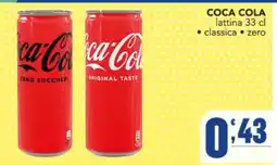 Gruppo di Palo Coca-Cola classica zero offerta