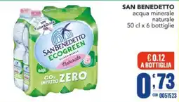 Gruppo di Palo San Benedetto acqua minerale naturale offerta