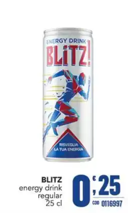Gruppo di Palo Blitz energy drink regular offerta