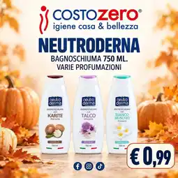Costo Zero Neutroderma Bagnoschiuma offerta