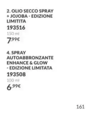 Olio secco spray + jojoba - edizione limitata