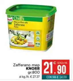Altasfera Zafferano mep KNORR offerta